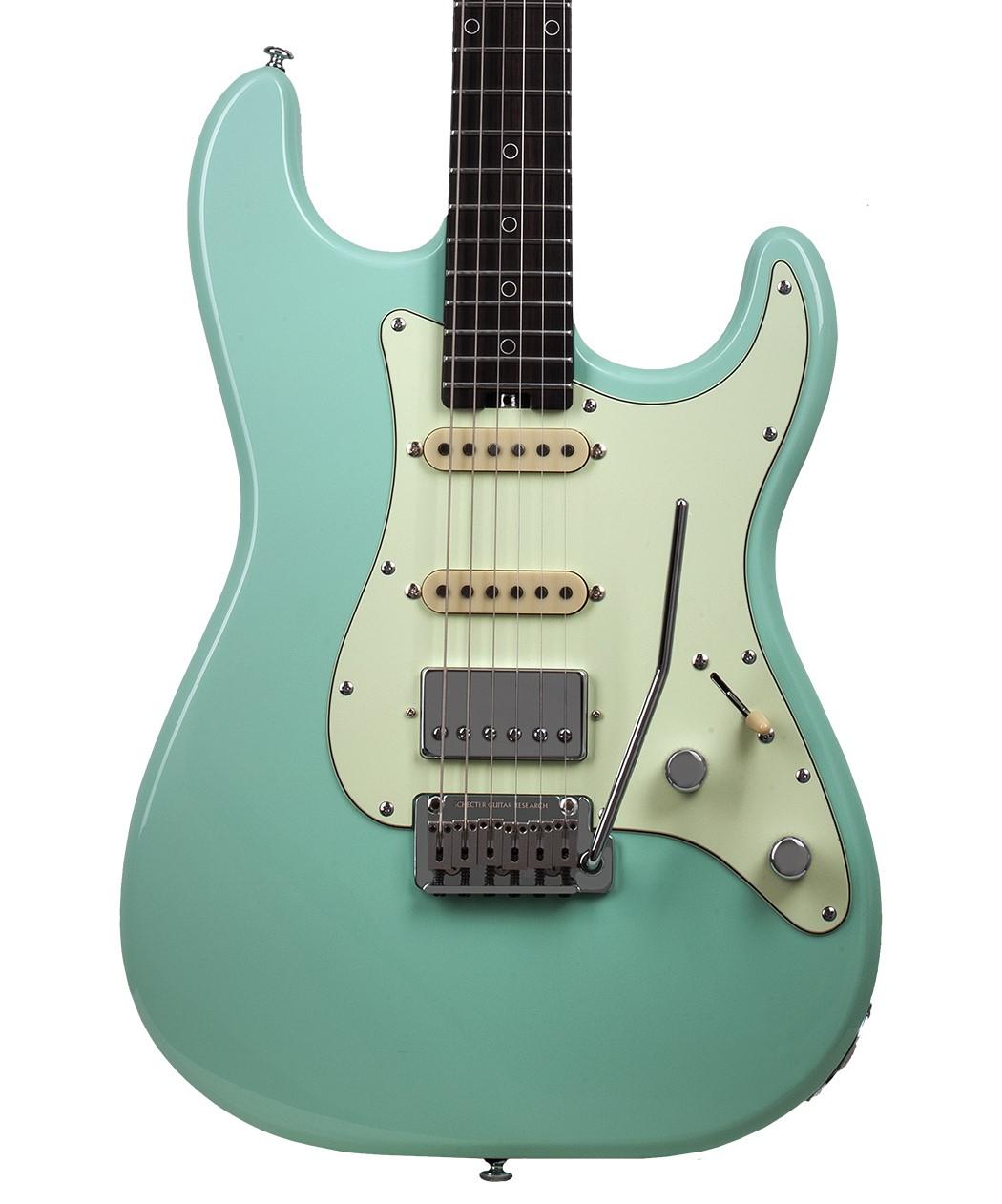 Schecter Nick Johnston Traditional 10th Anniversary HSS, Atomic Green B-Stock - Fair Deal Music