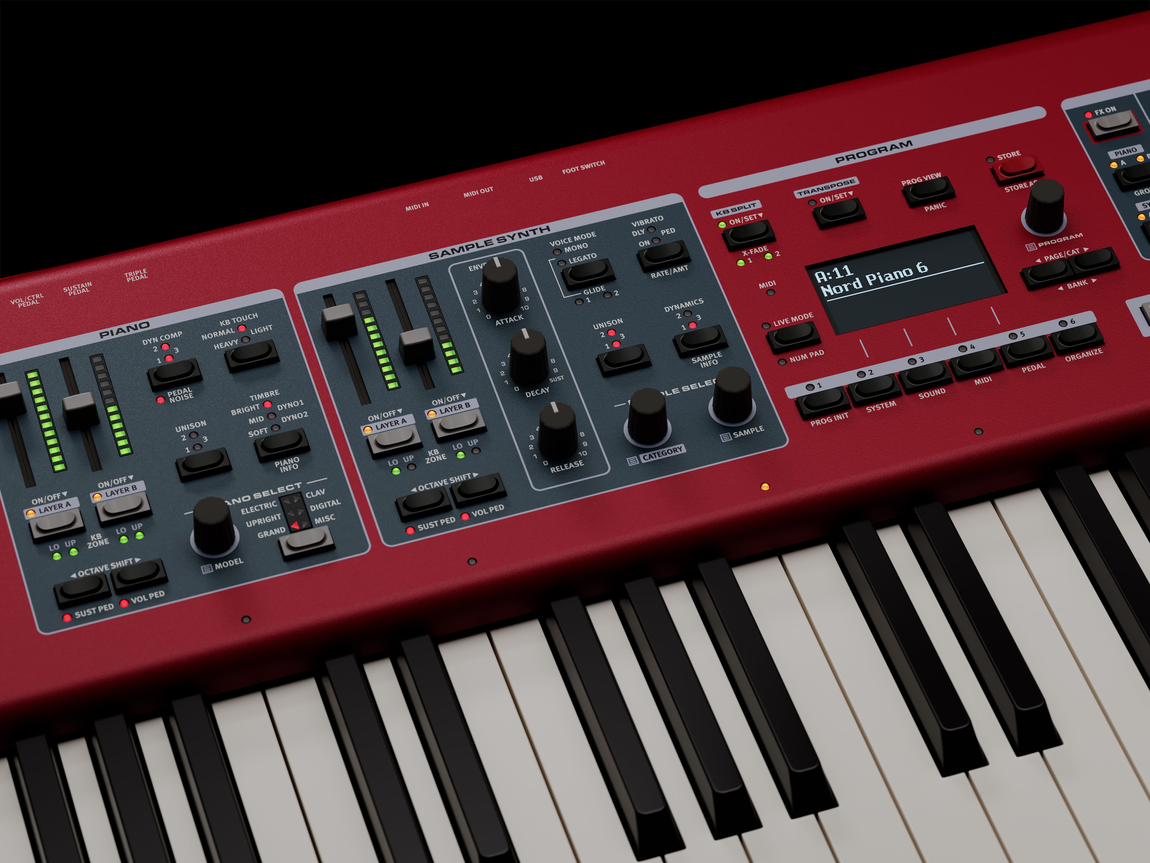 Nord PIANO 6 with 88-note Hammer Action Keyboard (Display Model) - Fair Deal Music
