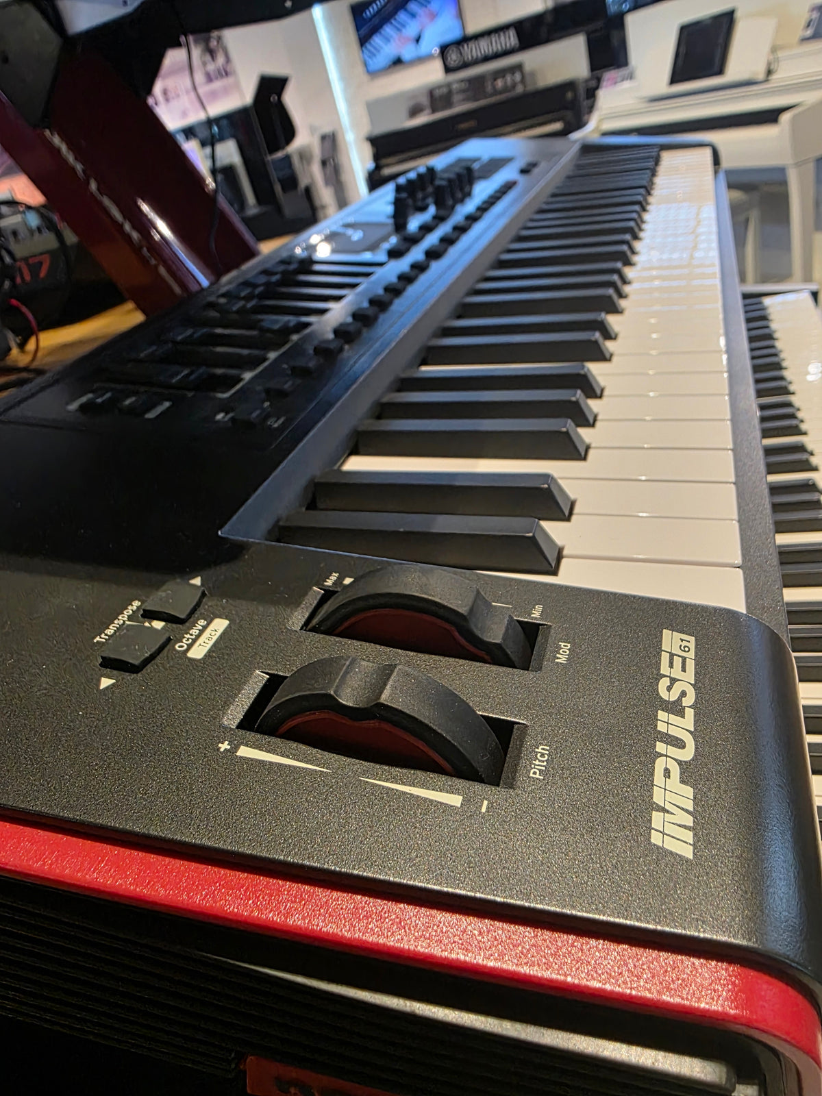 Used Novation Impulse 61 USB Midi Controller keyboard