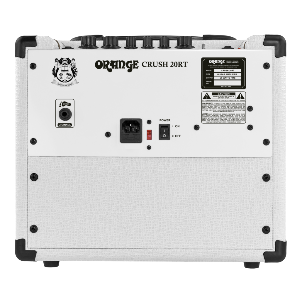 Orange Crush 20RT Orianthi Limited Edition Combo Amp, White - Fair Deal Music
