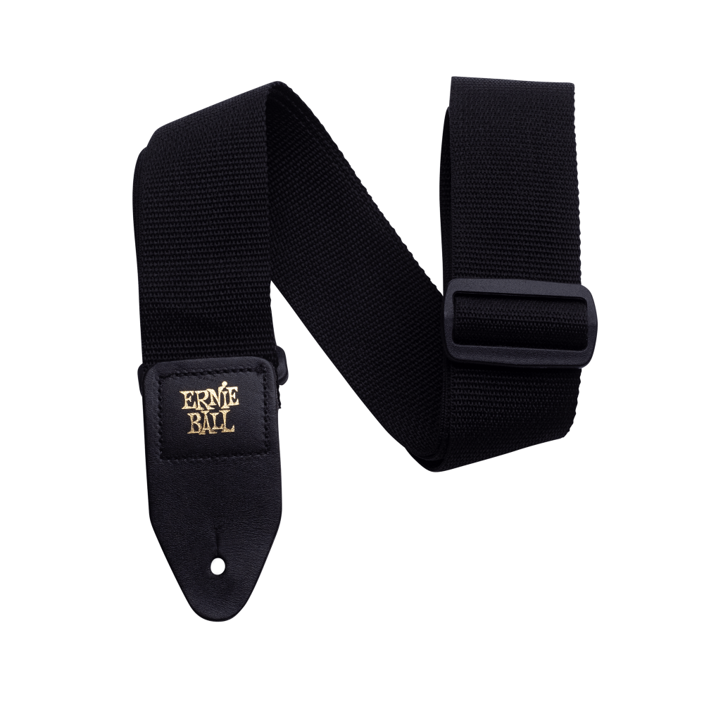 Ernie Ball Polypro Guitar Strap Black - Fair Deal Music