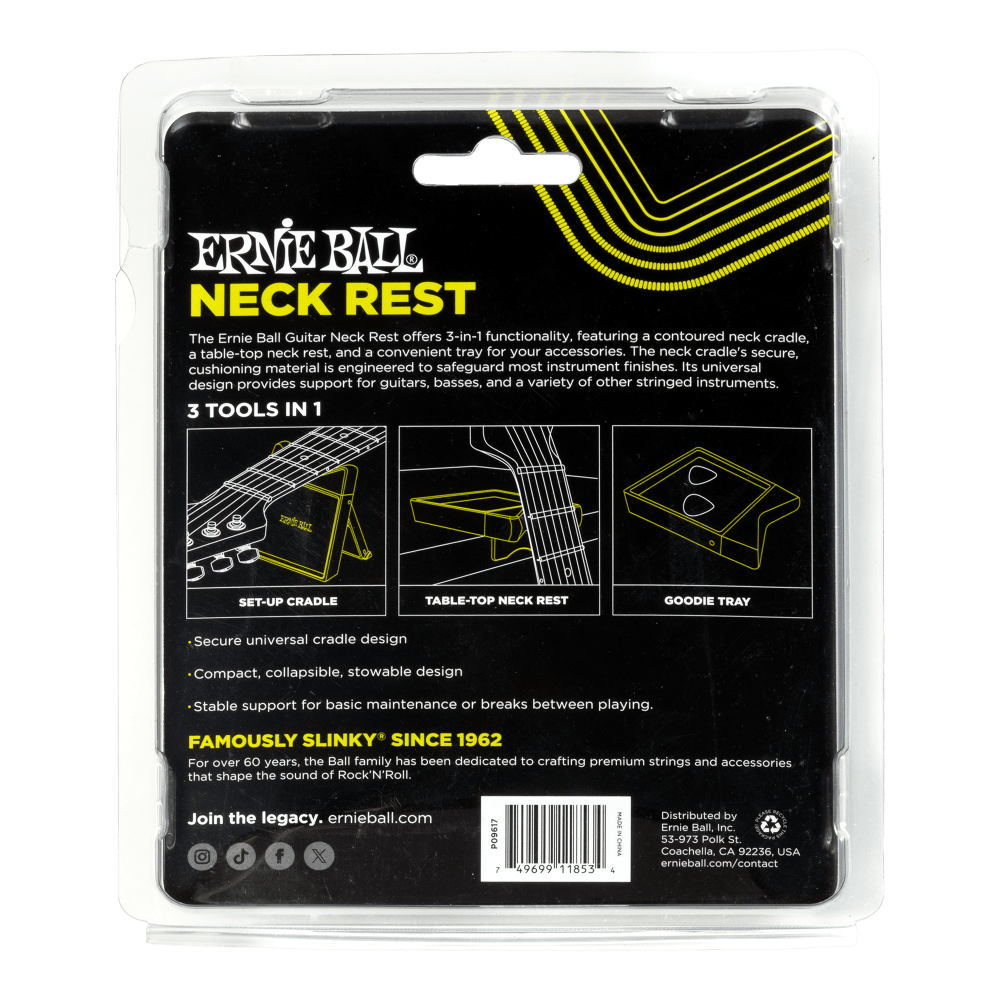 Ernie Ball P09617 Guitar Neck Rest - Fair Deal Music