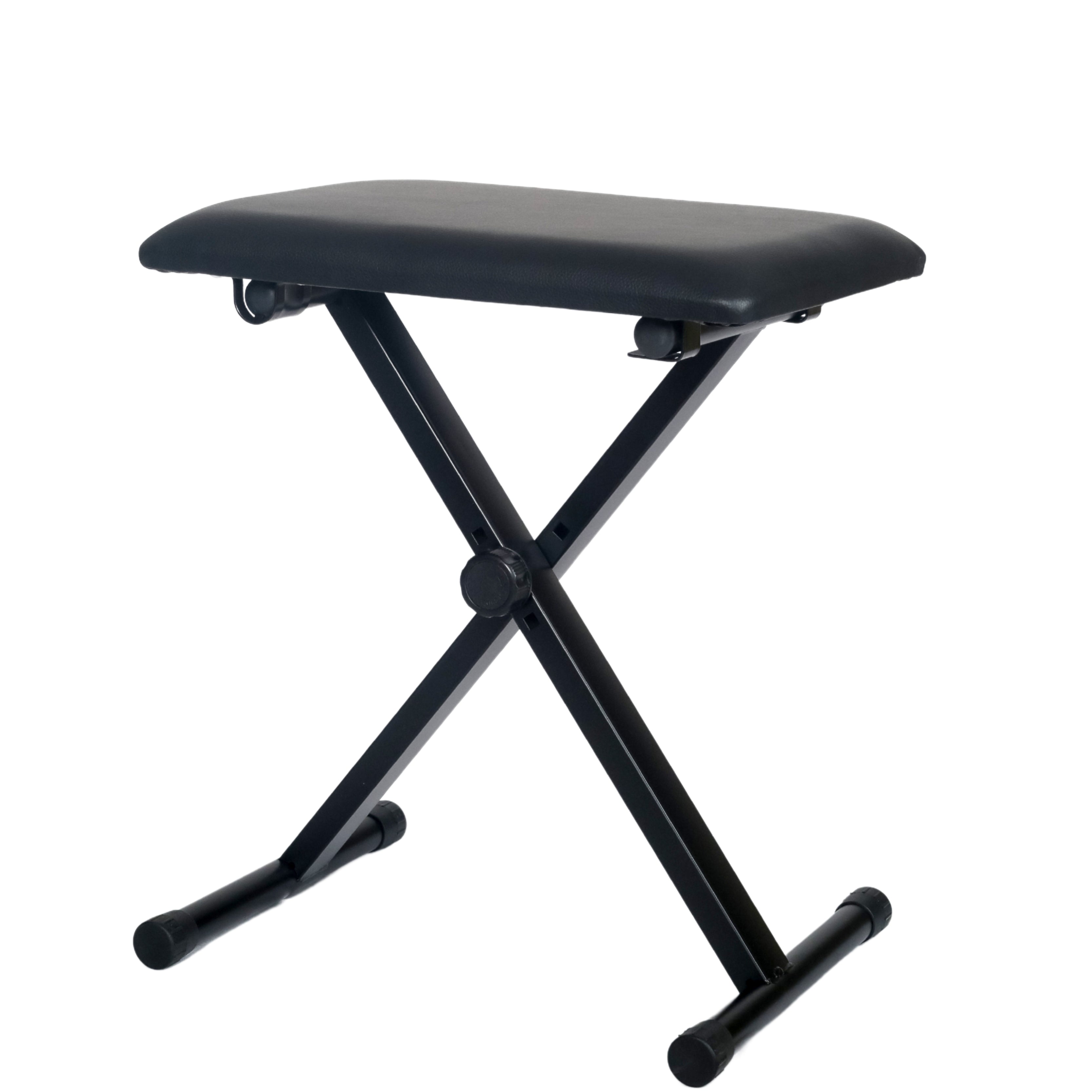 Adjustable Keyboard 'X' Stool with Rounded Edges - Fair Deal Music