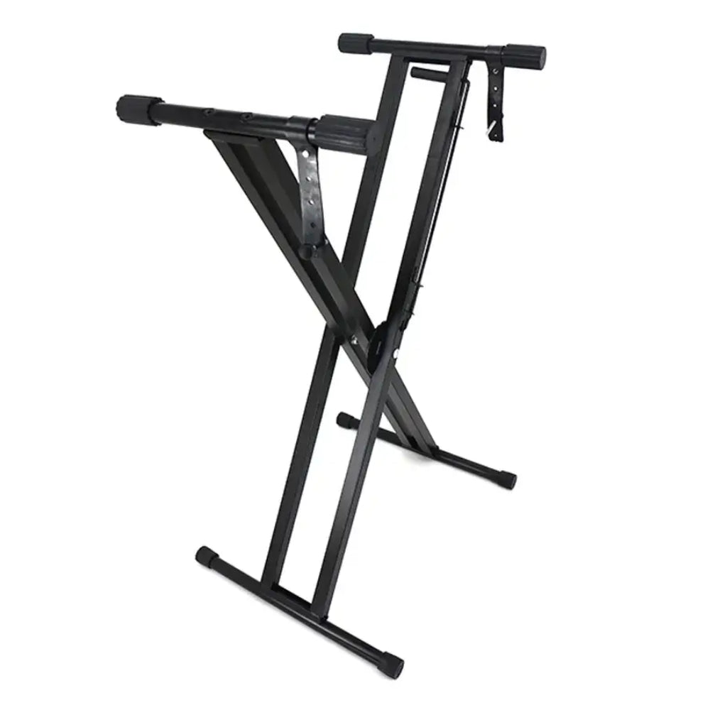 Double-braced Keyboard X Stand with Adjustment Lever - Fair Deal Music