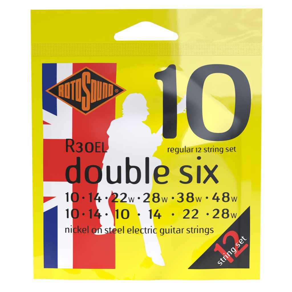 Rotosound R30EL Double Six 12 String (10-48) Nickel Electric Guitar Strings - Fair Deal Music