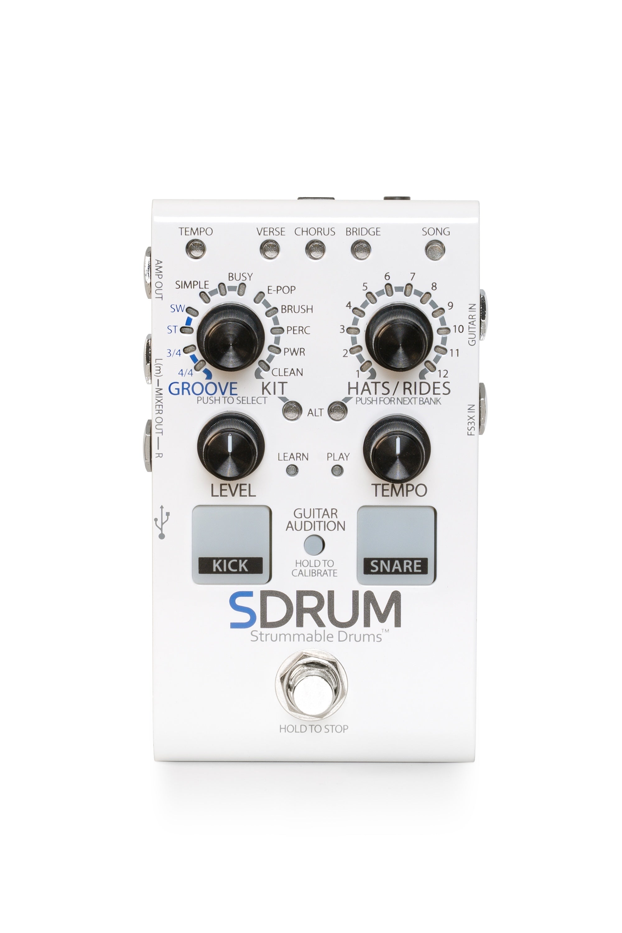 DigiTech SDRUM Strummable Drum Machine