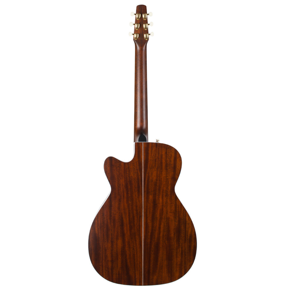 Seagull Artist Mosaic Anthem C/A Electro-Acoustic Guitar ~ Bourbon Burst with Bag - Fair Deal Music