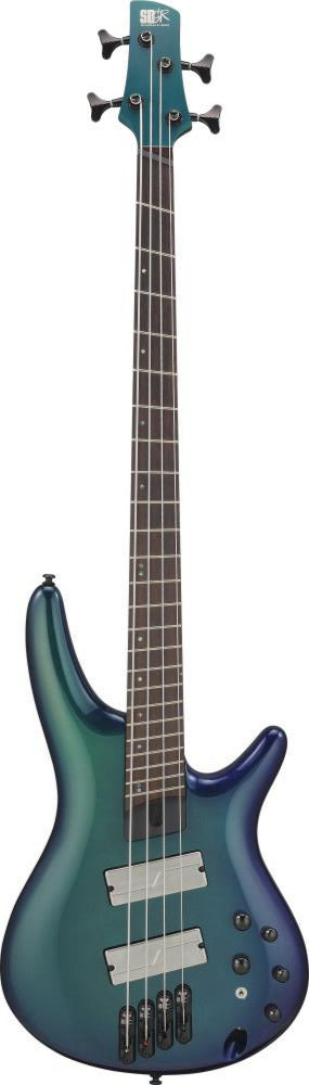 Ibanez SRMS720-BCM Multi Scale Bass Blue Chameleon, Open Box - Fair Deal Music