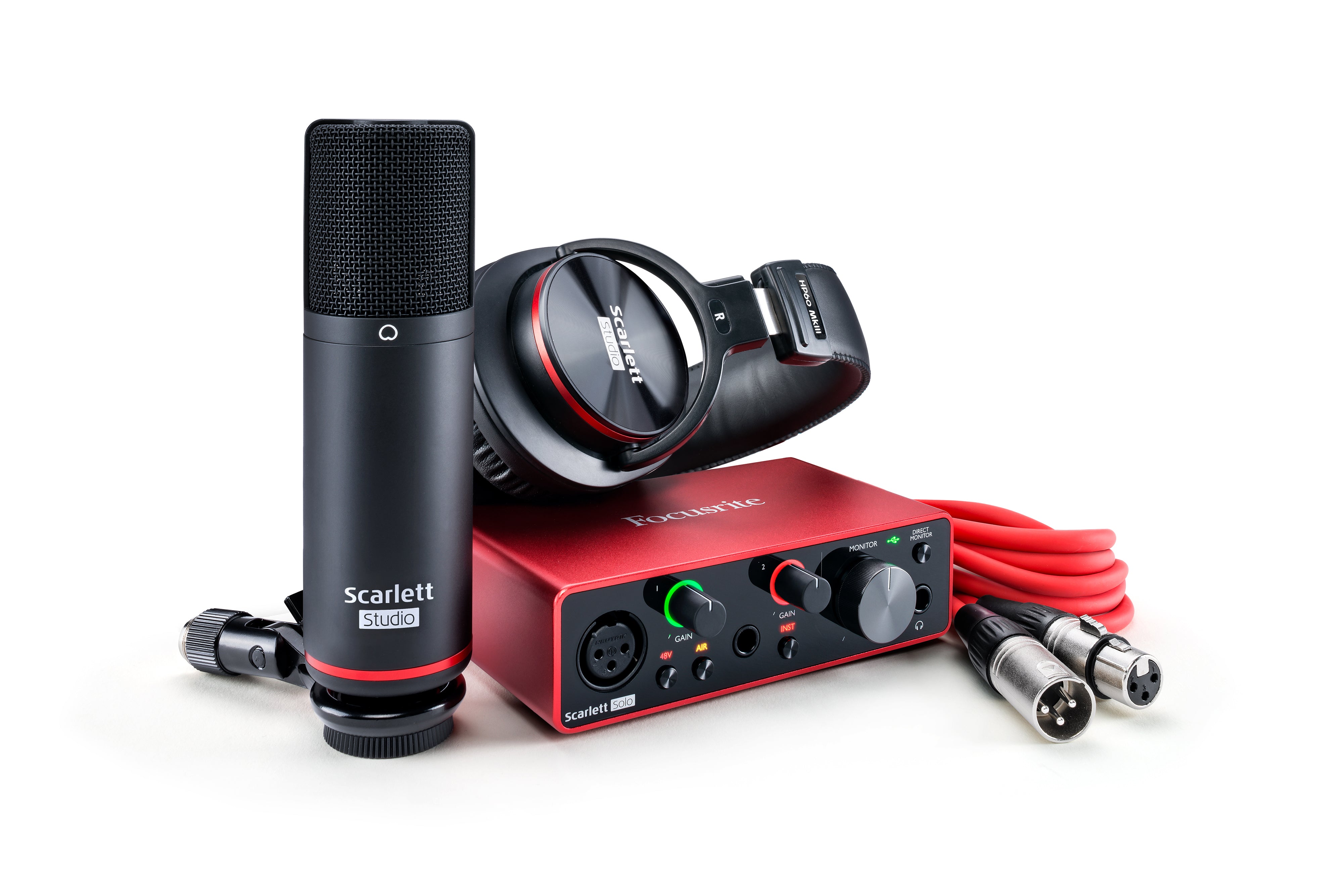 Focusrite Scarlett Solo Studio 4th Gen Bundle - Fair Deal Music