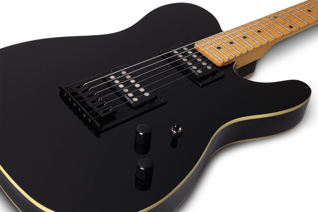 Schecter Retro PT Electric Guitarin Gloss Black - Fair Deal Music