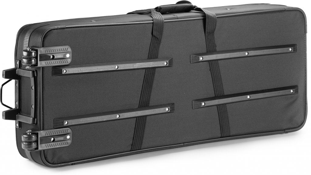 Stagg KTC-115 Keyboard Case with Wheels (fits up to 111 x 49 x 18 cm) - Fair Deal Music