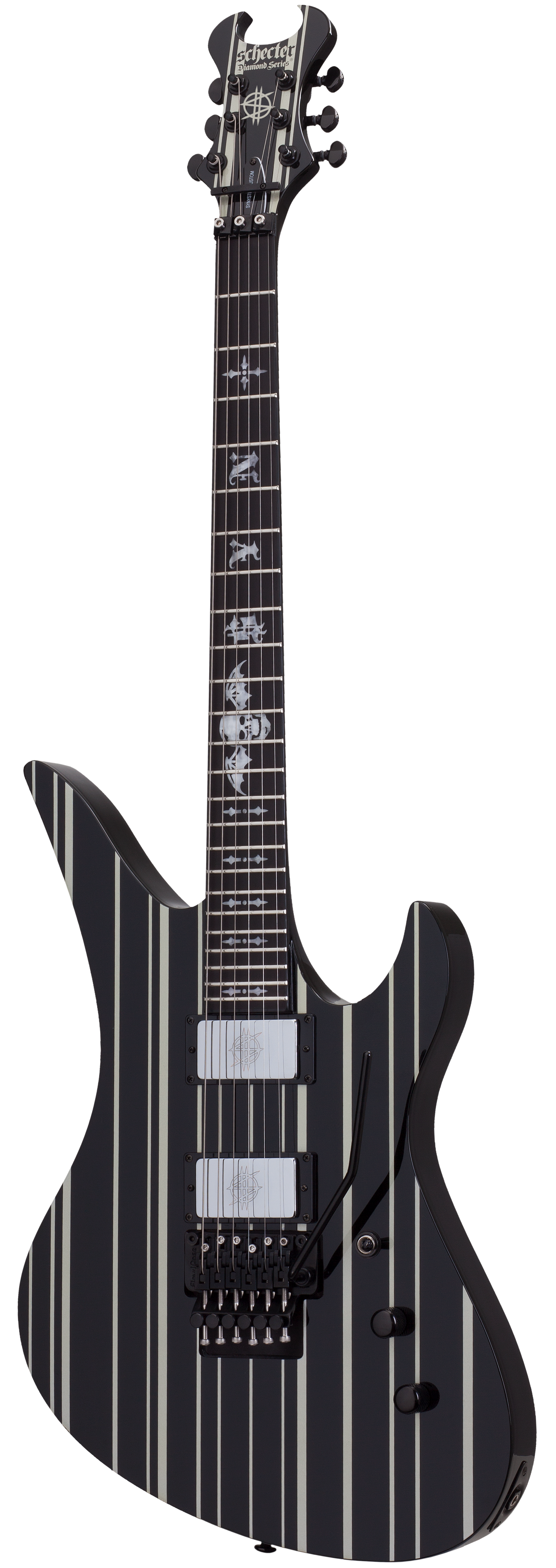 Schecter Synyster Gates Custom, Black/Silver - Fair Deal Music