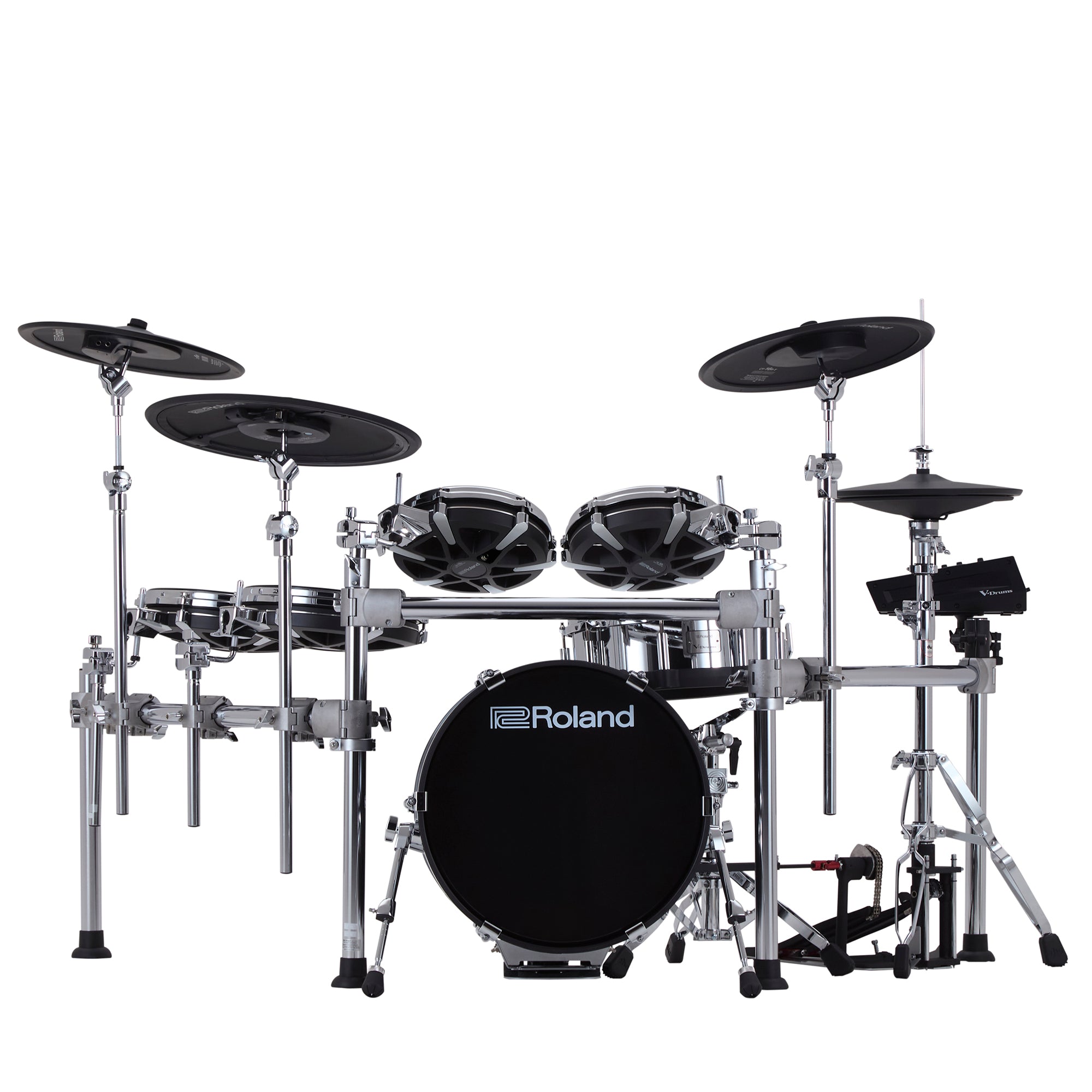 Roland TD716 Flagship V-Drums Electronic Drum Kit With V71 Module with Free Natal Single Kick Pedal
