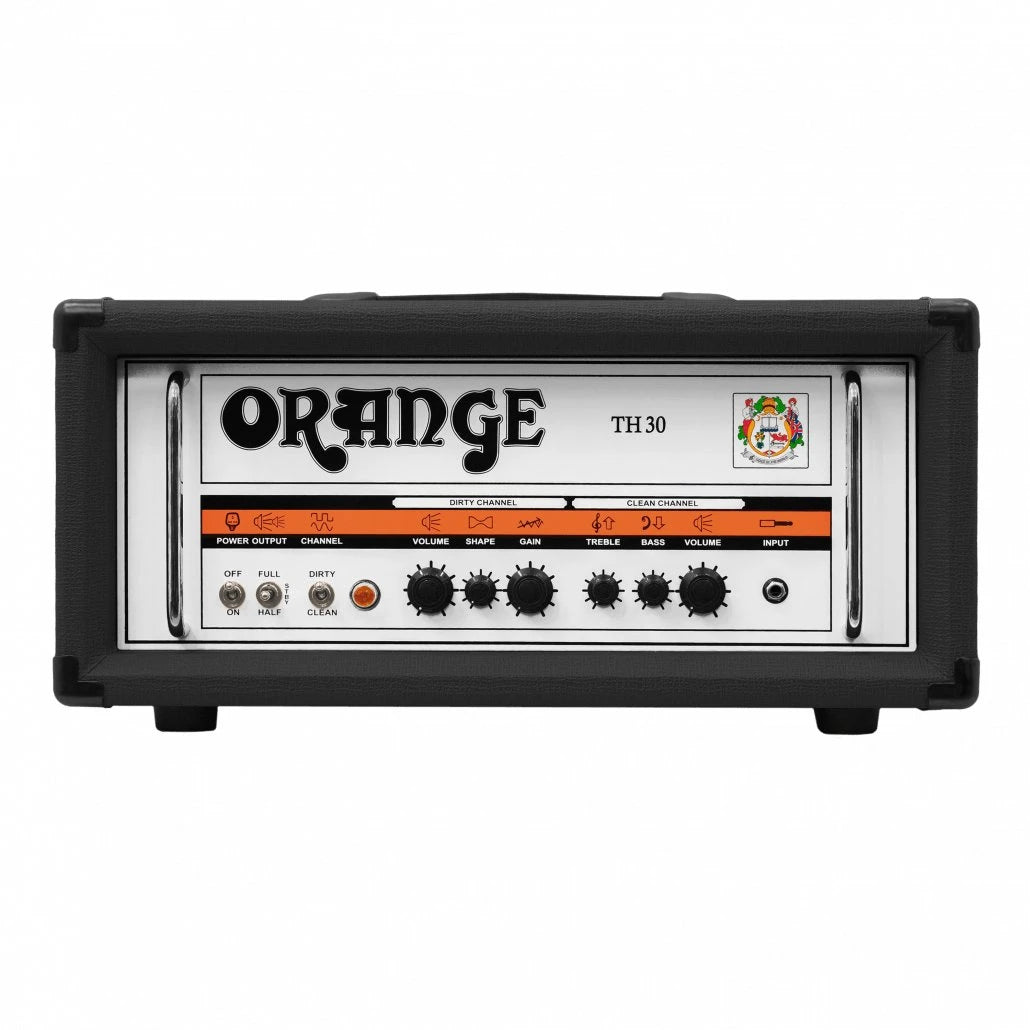 Orange TH30H 30W Valve Guitar Amp Head – Black – B-Stock