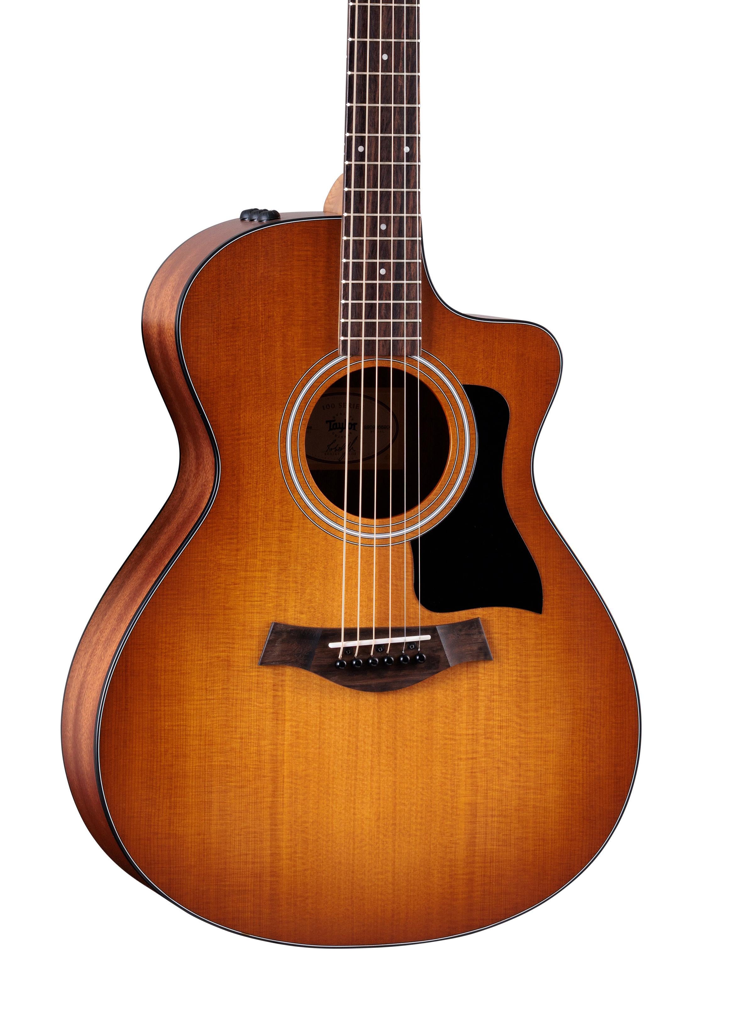 Taylor 112ce, Sapele/Spruce Special Edition Electro Acoustic Guitar, Honey Sunburst Top - Fair Deal Music
