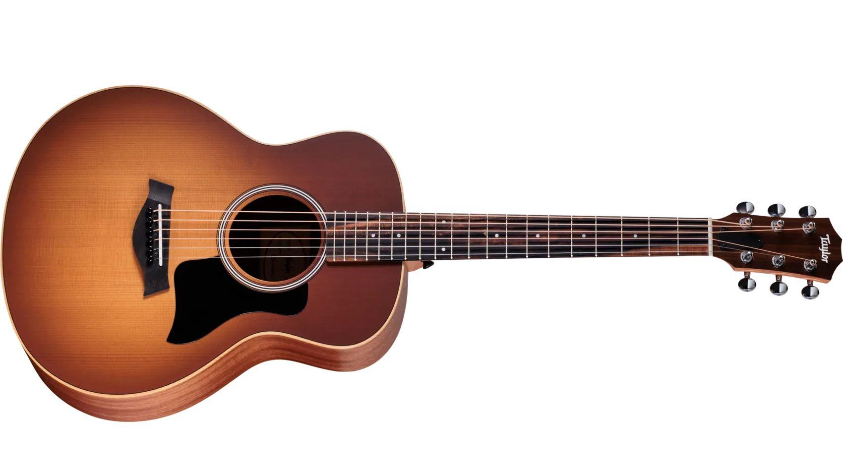 Taylor GS Mini-e, Sapele Special Edition Electro Acoustic Guitar, Honey Sunburst Top - Fair Deal Music