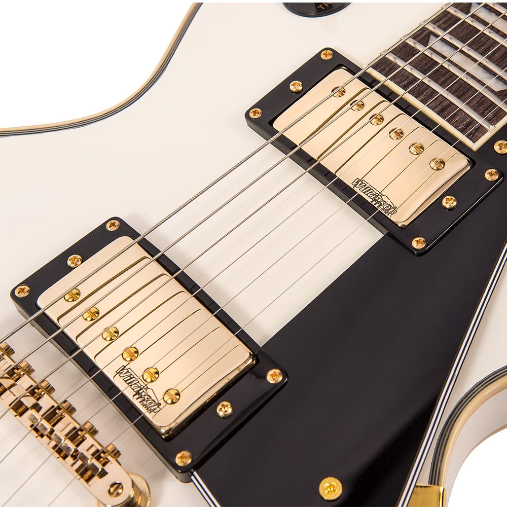 Vintage V100 ReIssued Electric Guitar ~ Arctic White - Fair Deal Music