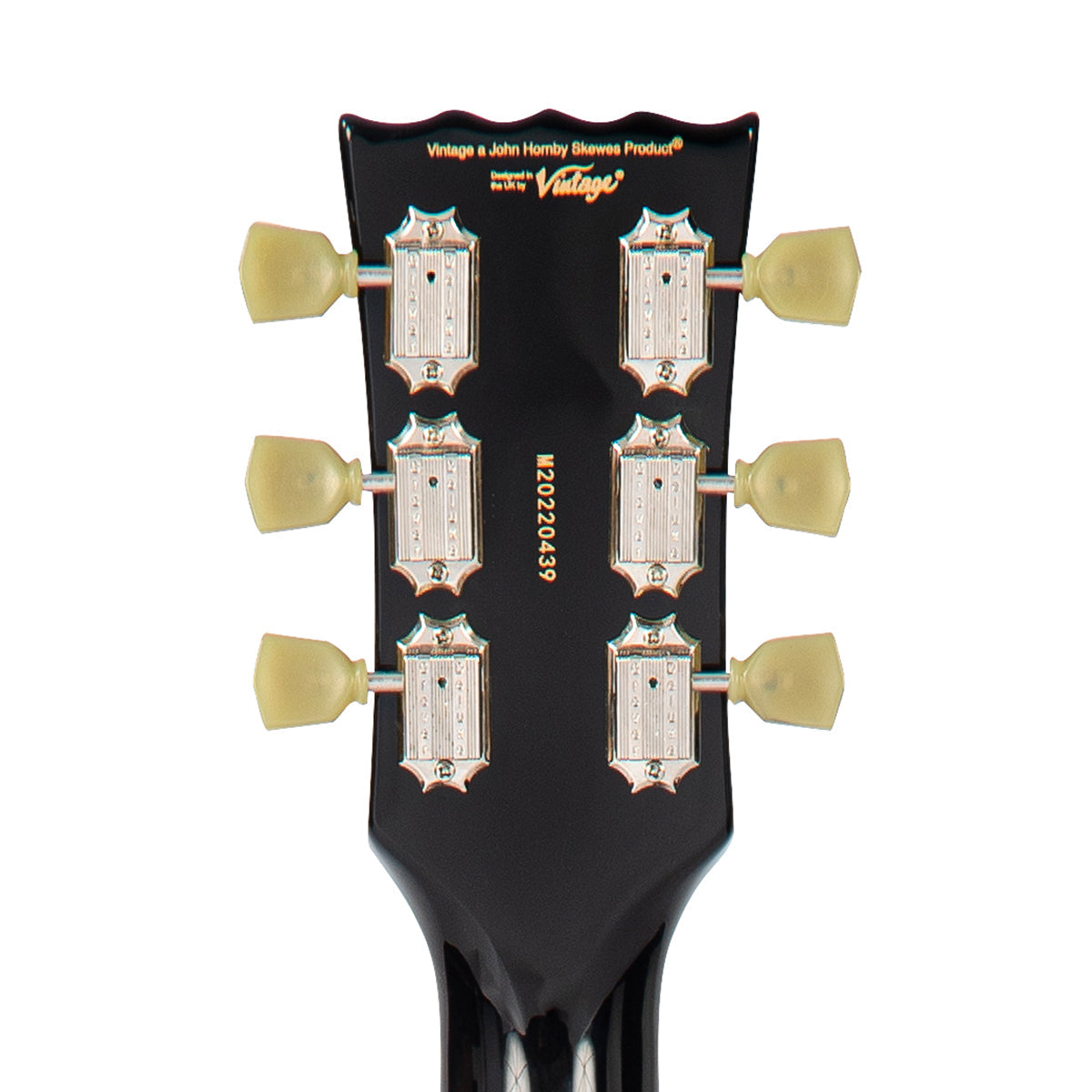 Vintage V100P ReIssued Electric Guitar ~ Boulevard Black - Fair Deal Music