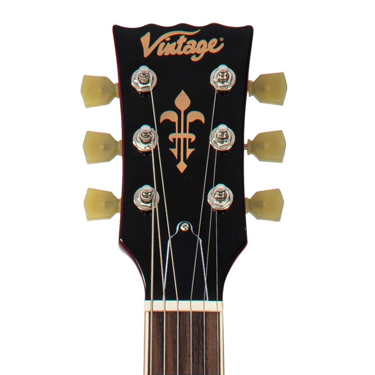 Vintage V100P ReIssued Electric Guitar ~ Cherry Sunburst - Fair Deal Music
