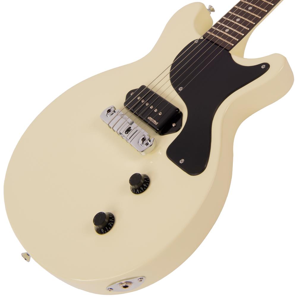 Vintage V130 ReIssued Electric Guitar ~ Vintage White - Fair Deal Music
