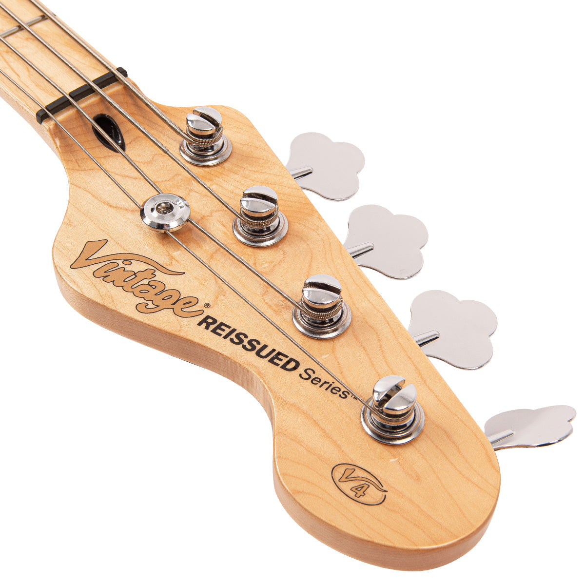 Vintage V42 ReIssued Bass Guitar ~ Boulevard Black - Fair Deal Music