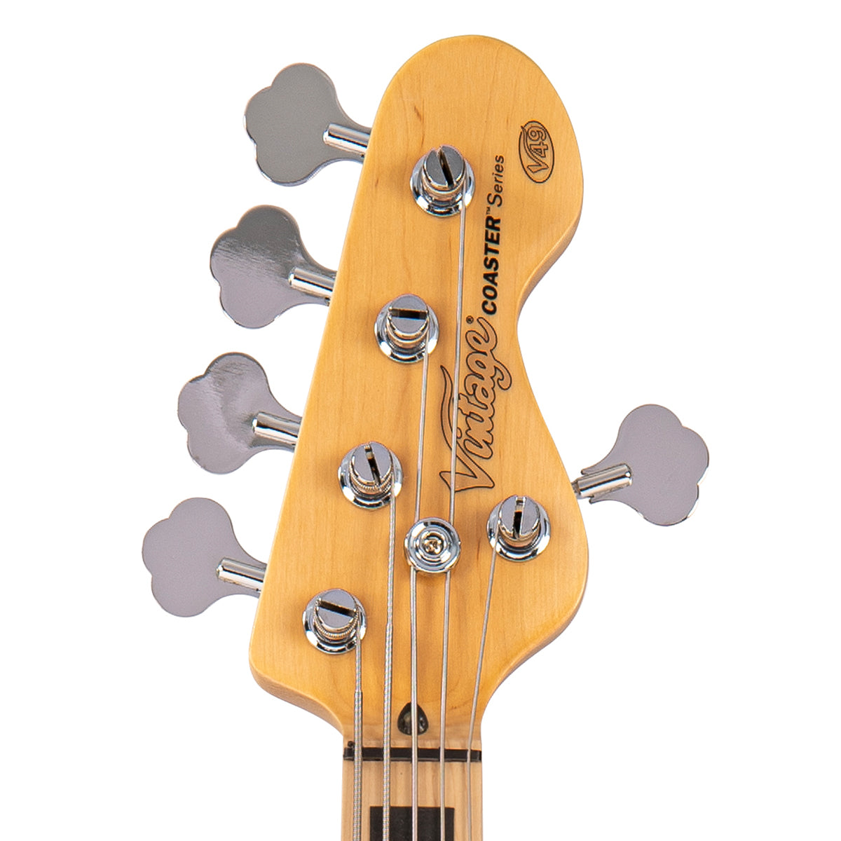 Vintage V495 Coaster Series 5-String Bass Guitar Pack ~ 3 Tone Sunburst - Fair Deal Music