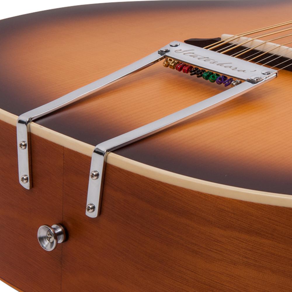 Vintage 'Statesboro' Paul Brett 12 String Acoustic ~ Satin Antique Burst - Fair Deal Music
