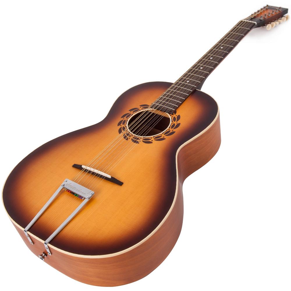 Vintage 'Statesboro' Paul Brett 12 String Acoustic ~ Satin Antique Burst - Fair Deal Music