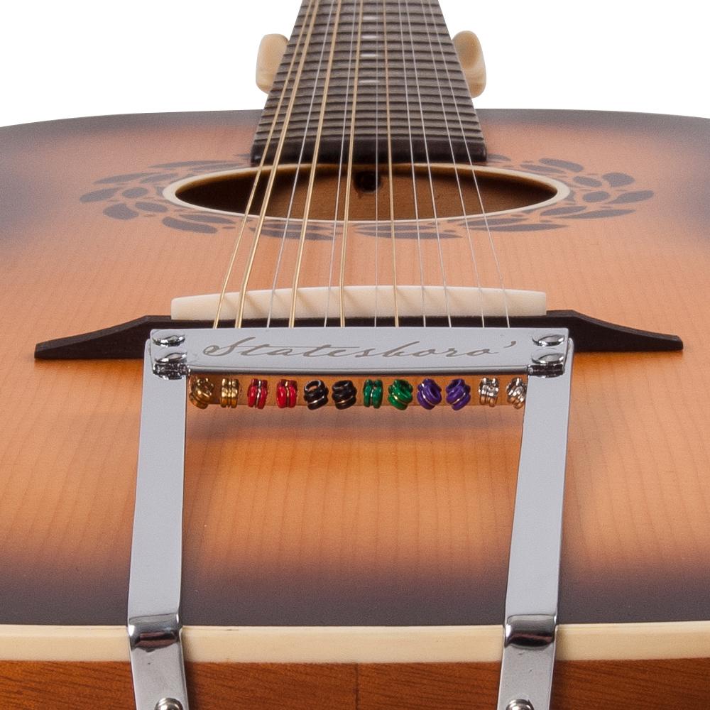 Vintage 'Statesboro' Paul Brett 12 String Acoustic ~ Satin Antique Burst - Fair Deal Music