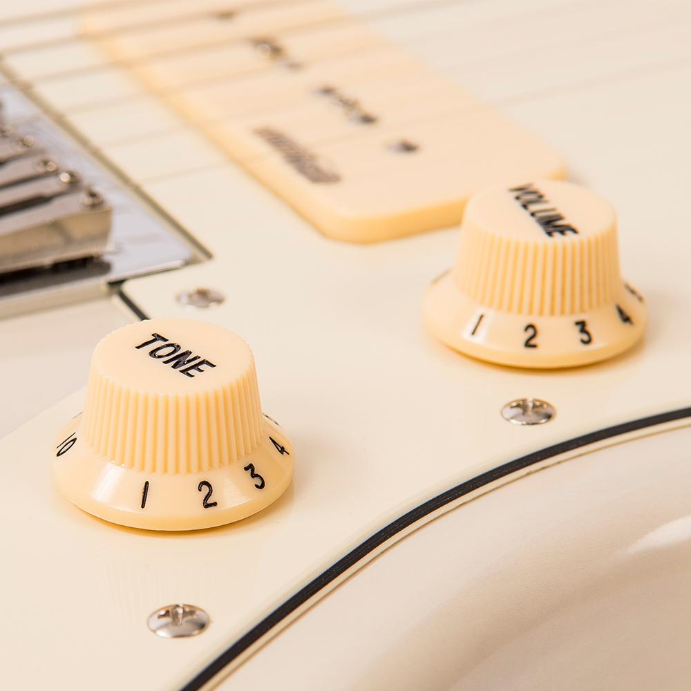 Vintage V65 ReIssued Hard Tail Electric Guitar ~ Blonde - Fair Deal Music