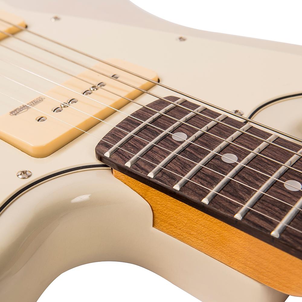 Vintage V65 ReIssued Hard Tail Electric Guitar ~ Blonde - Fair Deal Music