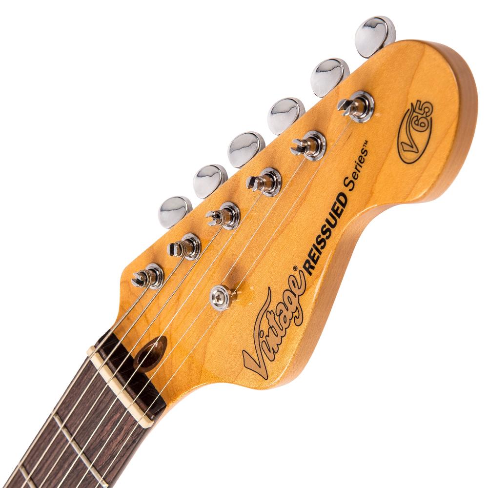 Vintage V65 ReIssued Hard Tail Electric Guitar ~ Blonde - Fair Deal Music