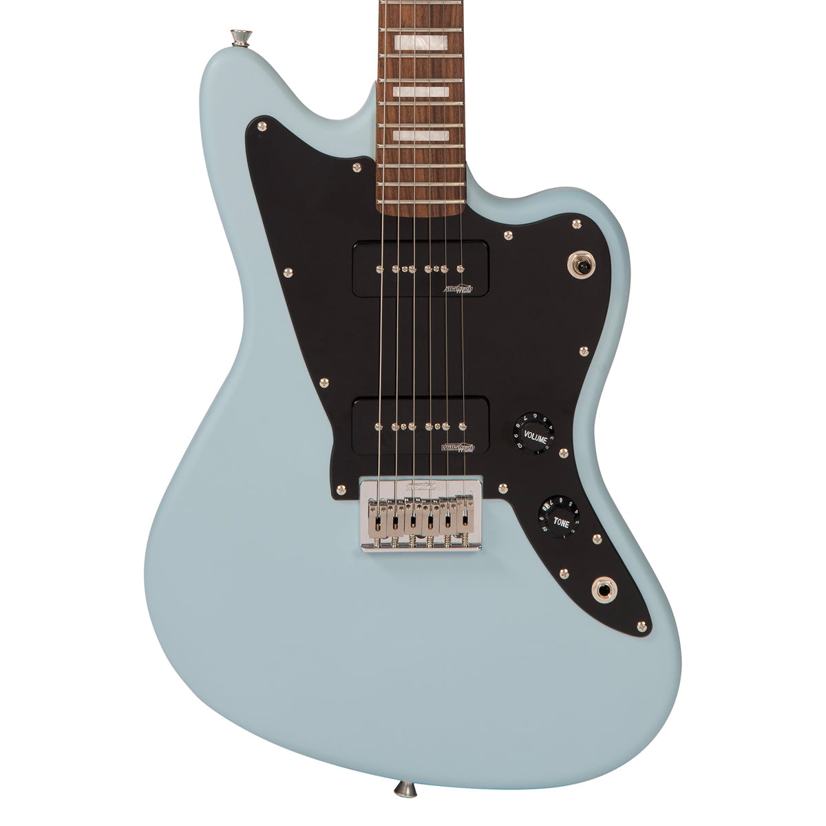 Vintage V65H ReIssued Hard Tail Electric Guitar ~ Satin Blue - Fair Deal Music