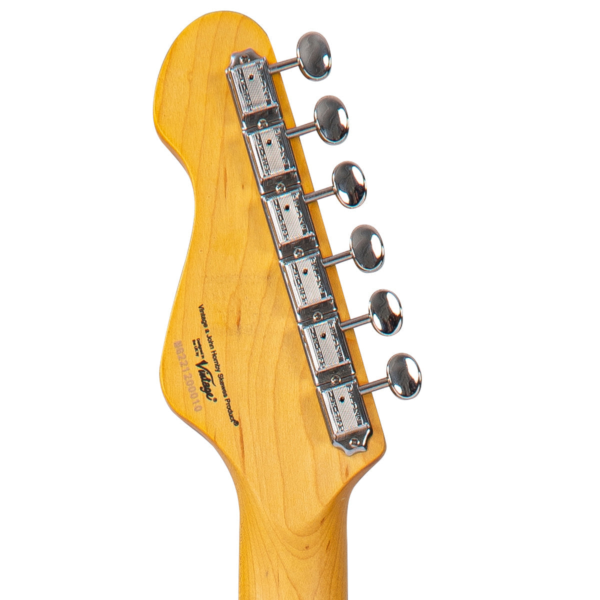 Vintage V65H ReIssued Hard Tail Electric Guitar ~ Satin Blue - Fair Deal Music