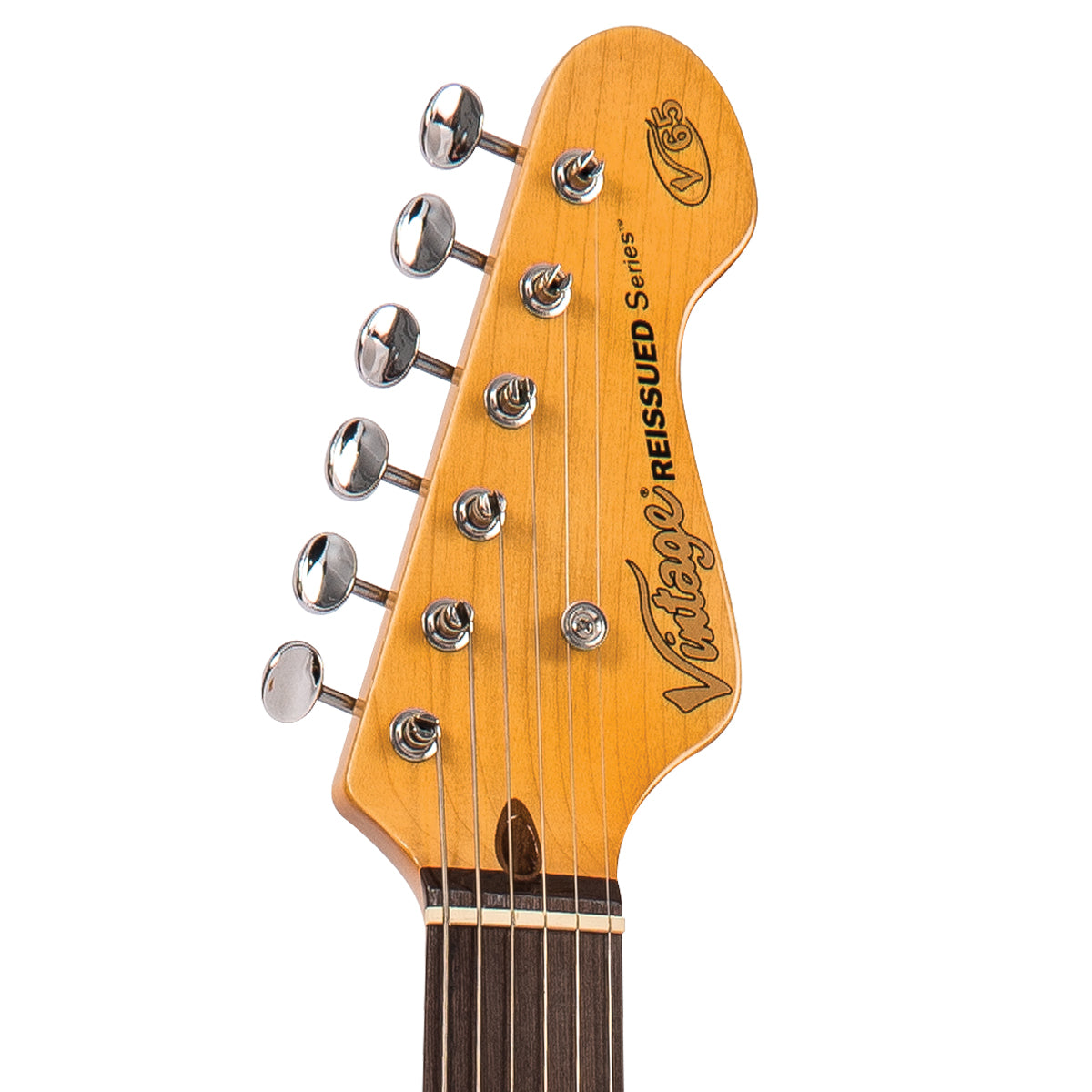 Vintage V65 ReIssued Vibrato Electric Guitar ~ Vintage White - Fair Deal Music