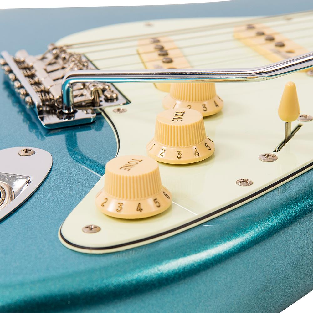 Vintage V6 ReIssued Electric Guitar ~ Candy Apple Blue - Fair Deal Music