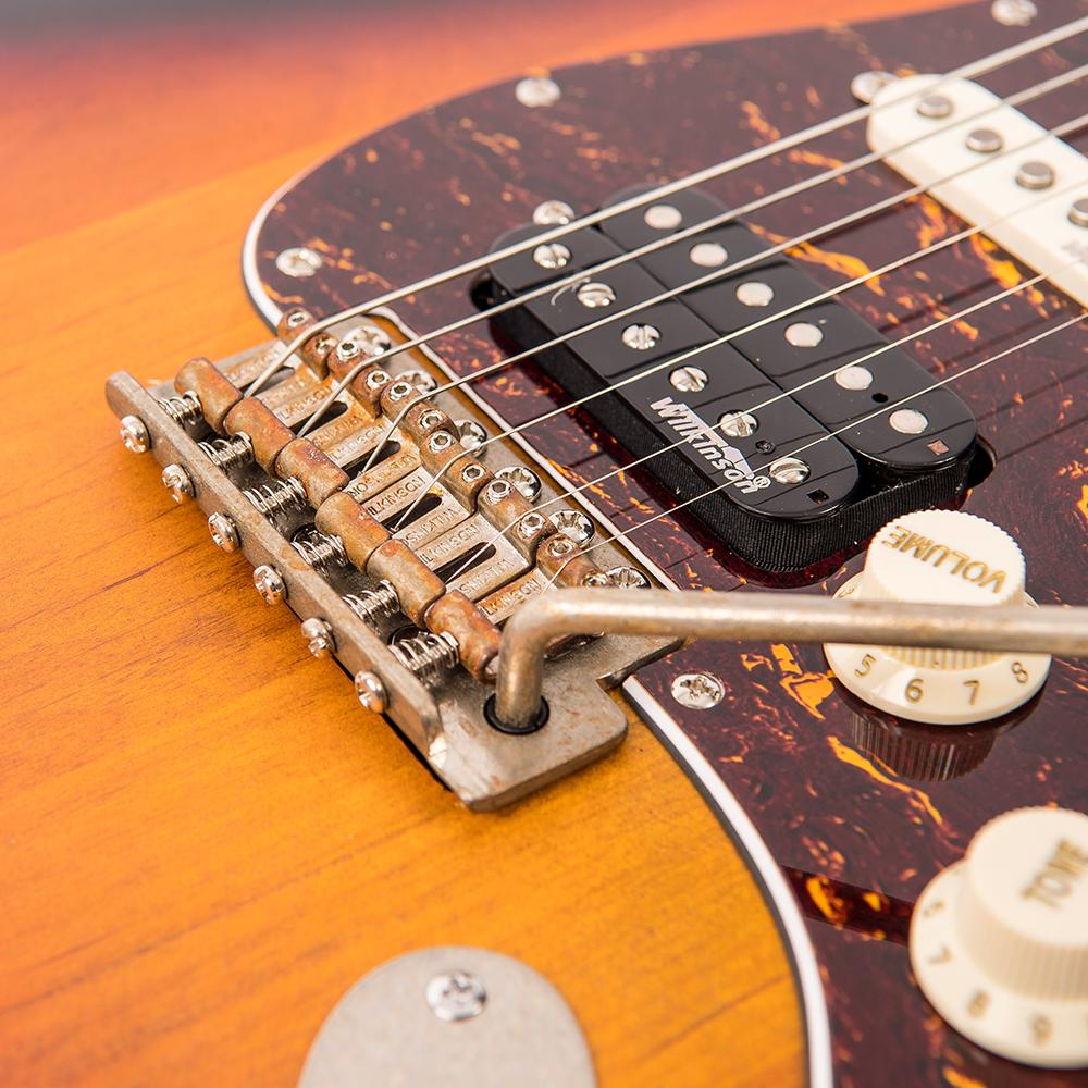 Vintage V6H ICON Electric Guitar ~ Distressed Tobacco Sunburst - Fair Deal Music