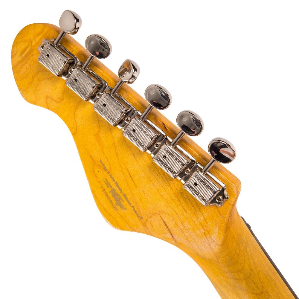 Vintage V6 ICON Electric Guitar ~ Distressed Sunburst - Fair Deal Music