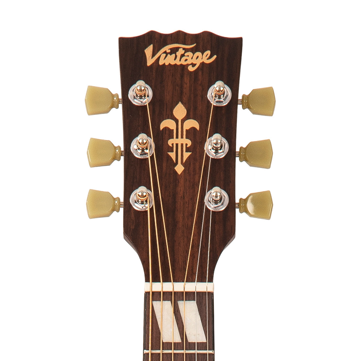 Vintage Historic Series 'Folk' Electro-Acoustic Guitar ~ Vintage Sunburst - Fair Deal Music
