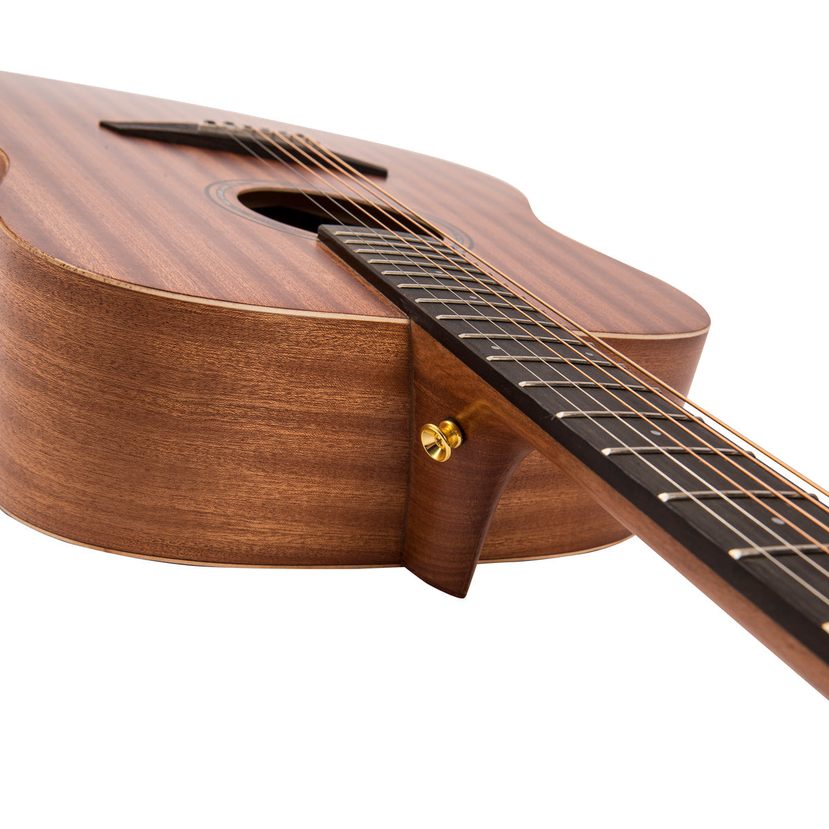 Vintage Mahogany Series 'Dreadnought' Electro-Acoustic Guitar ~ Satin Mahogany - Fair Deal Music