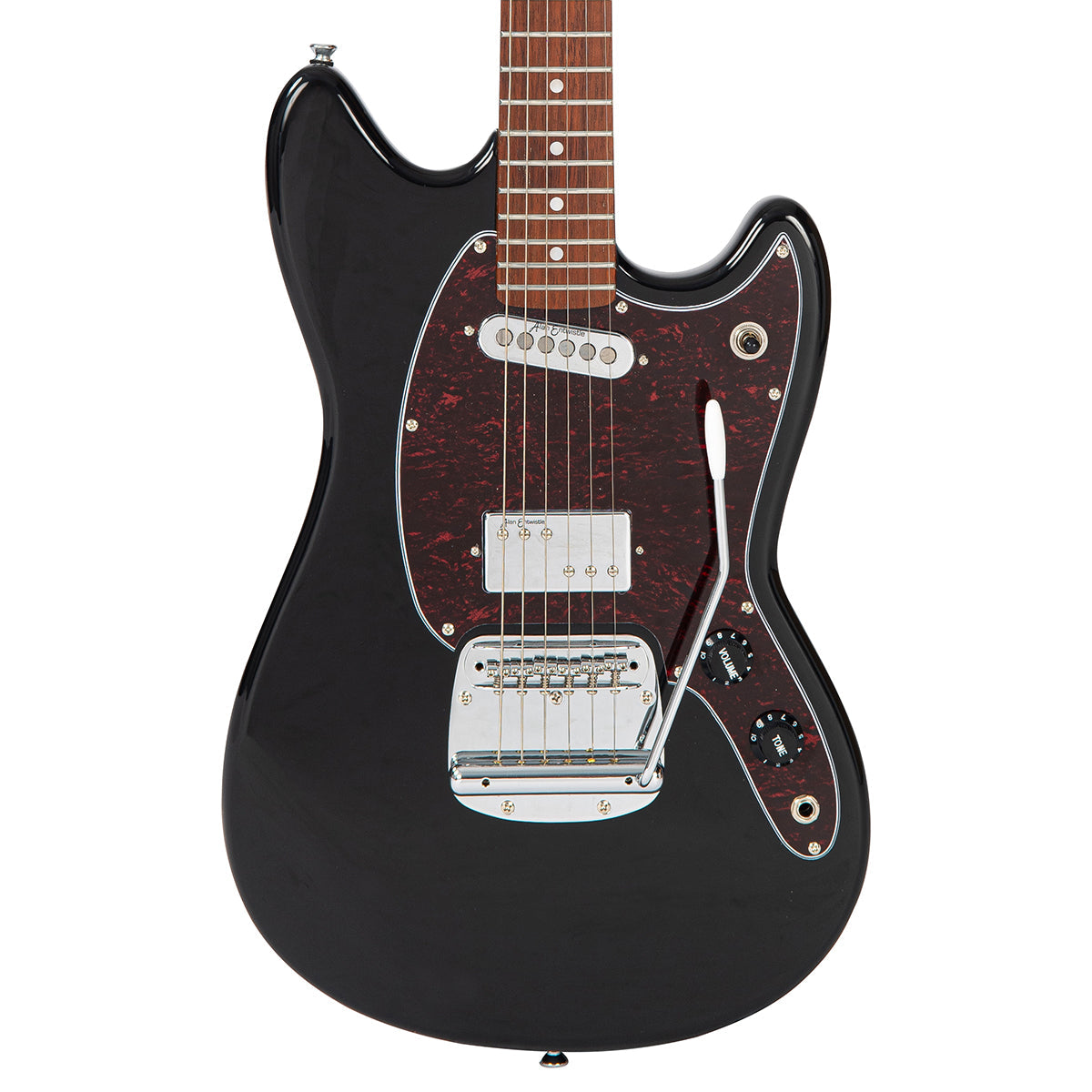 Vintage REVO Series 'Colt' HS Duo Electric Guitar ~ Boulevard Black - Fair Deal Music