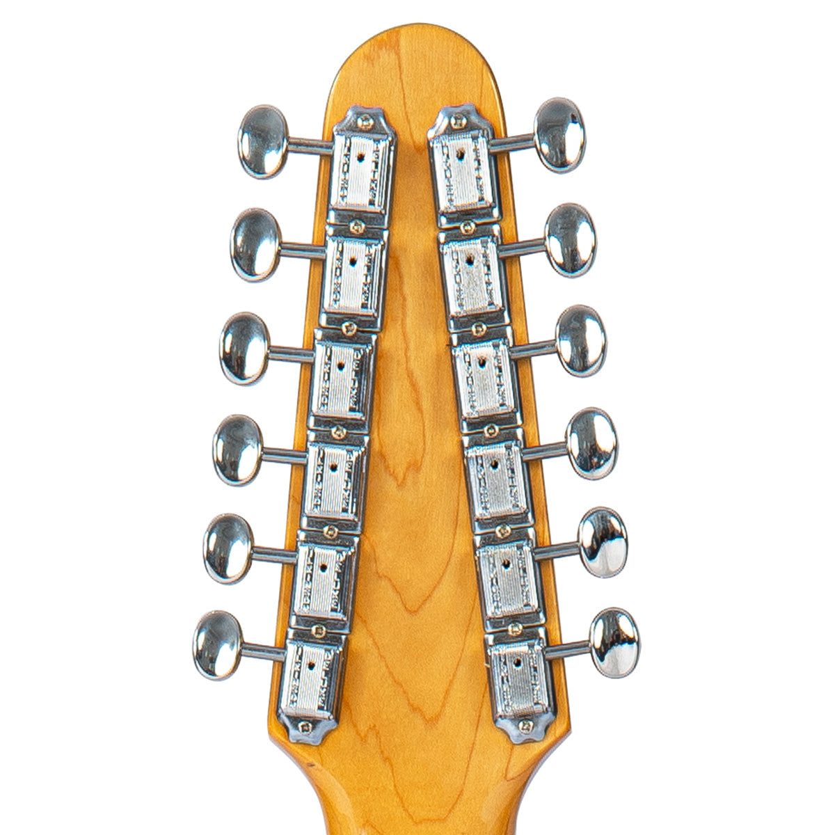 Vintage REVO Series 'Surfmaster Thinline 12' Electric Guitar ~ Candy Apple Red - Fair Deal Music