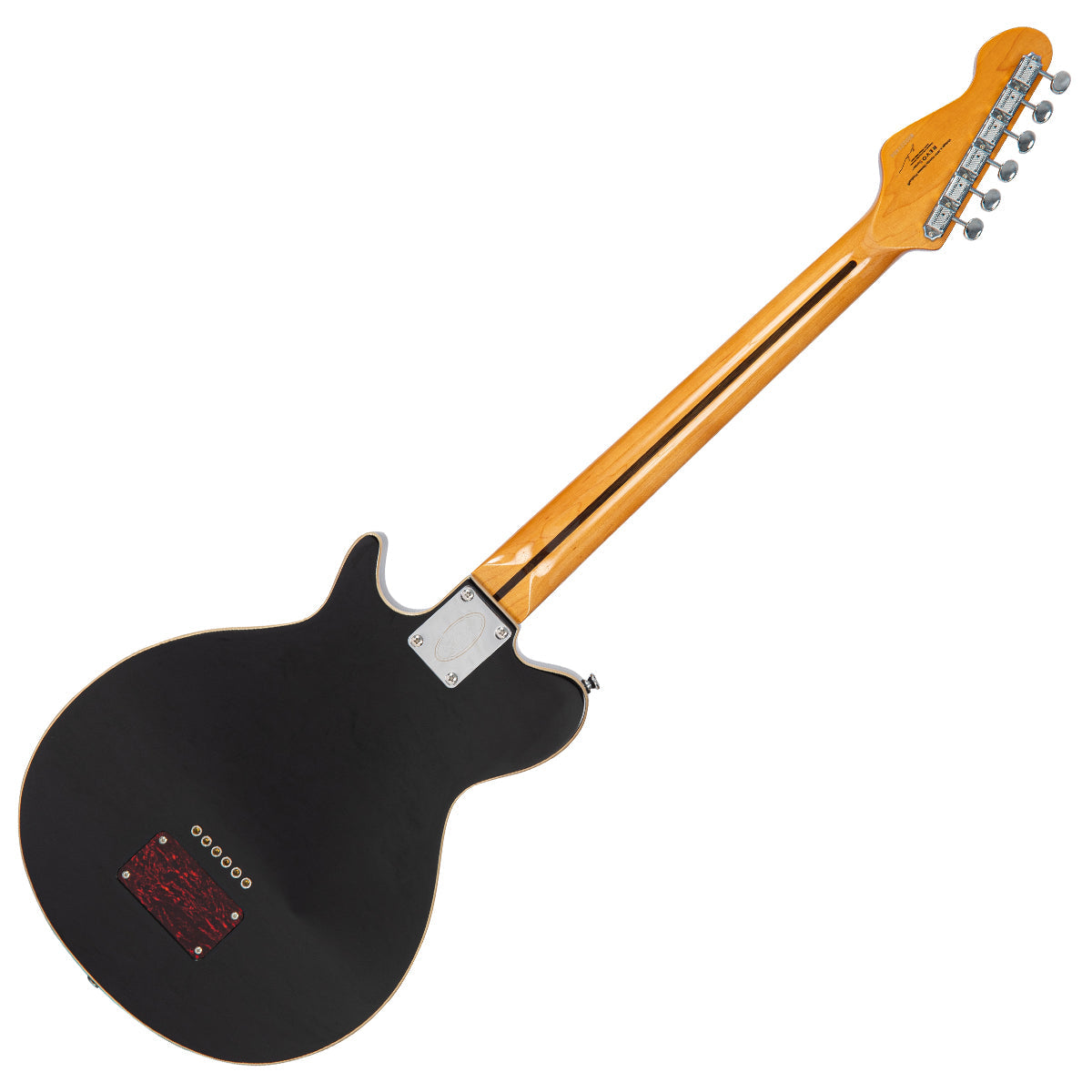 Vintage REVO Series 'Vision' Electric Guitar ~ Boulevard Black - Fair Deal Music