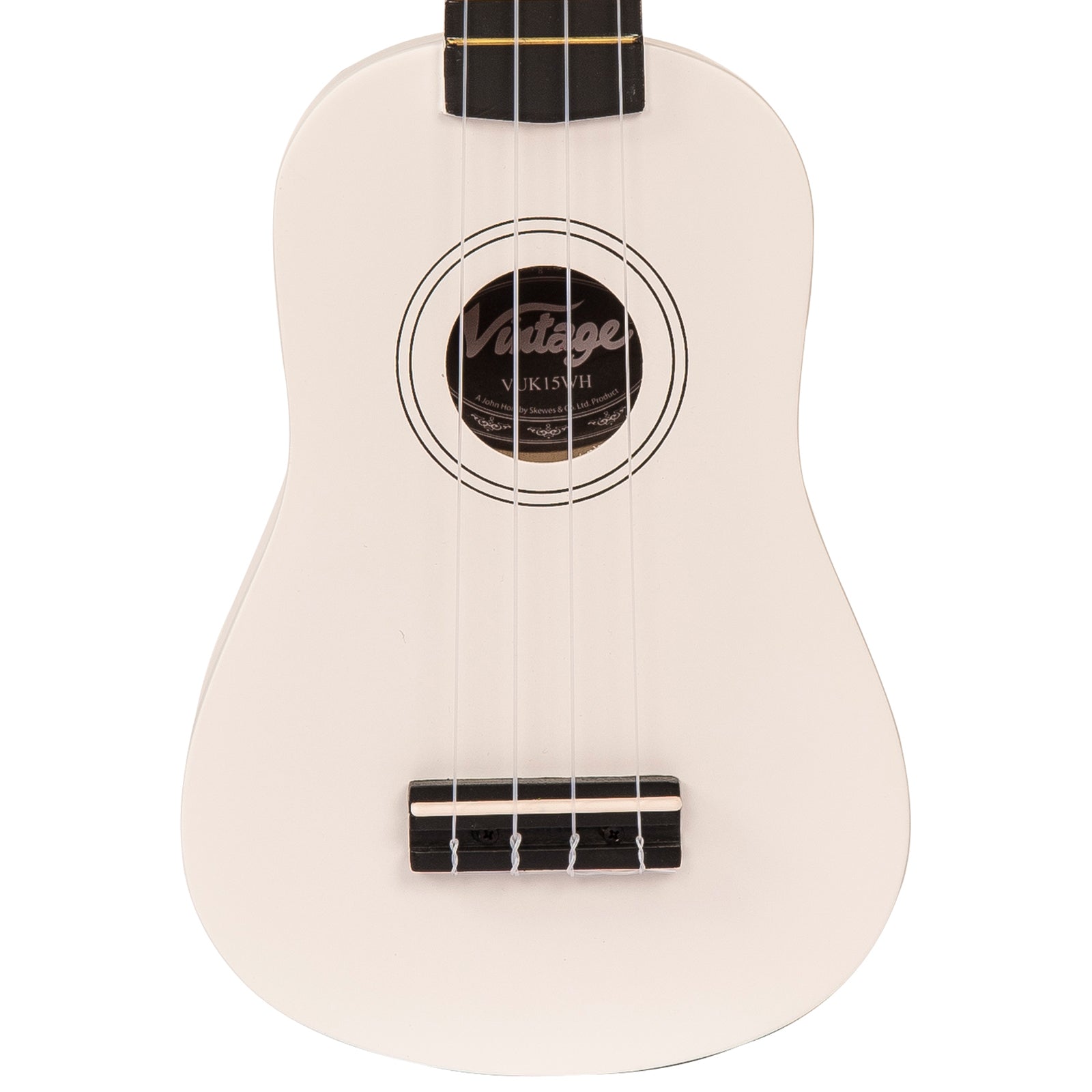 Vintage Soprano Ukulele ~ Satin White - Fair Deal Music