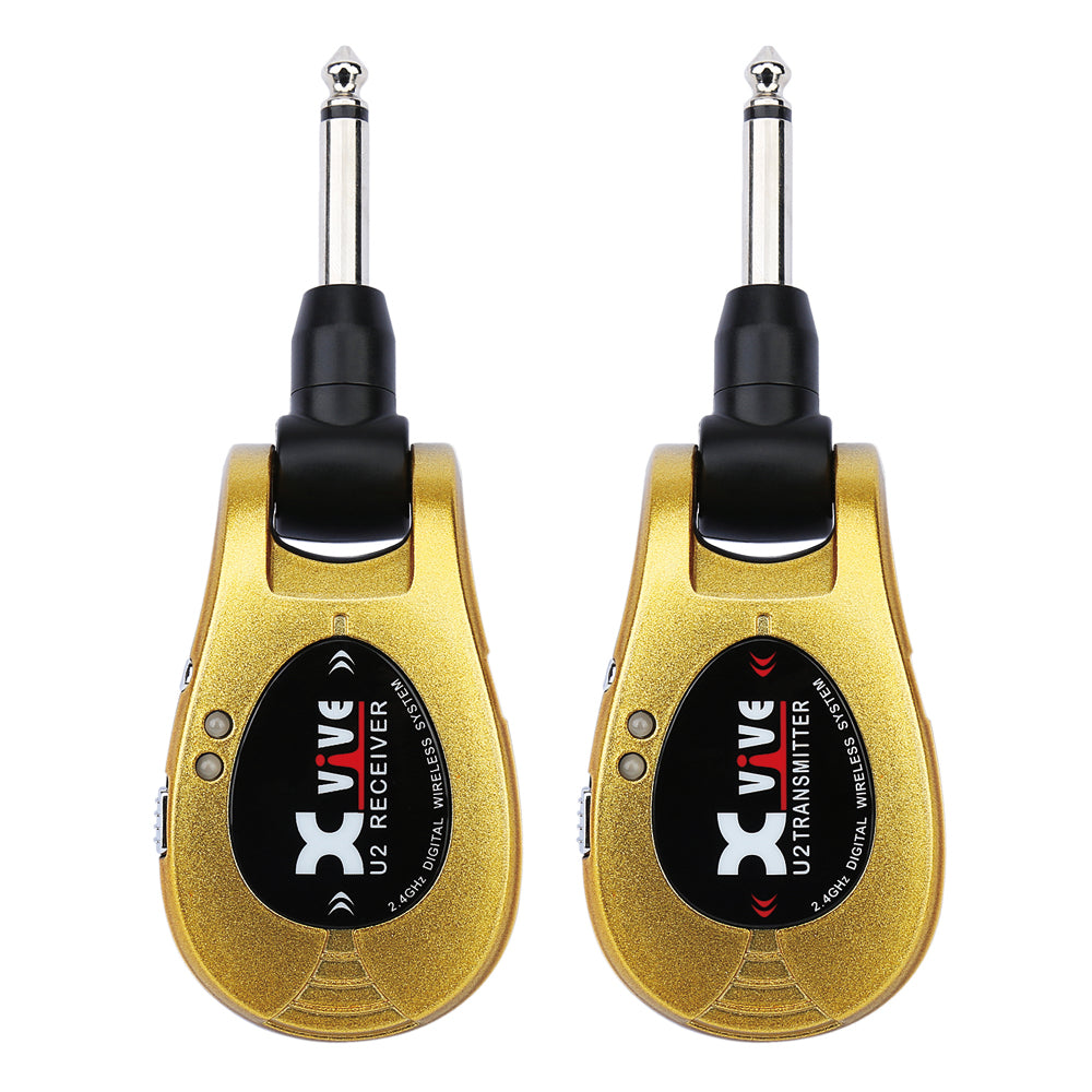 Xvive Wireless Guitar System ~ Gold - Fair Deal Music
