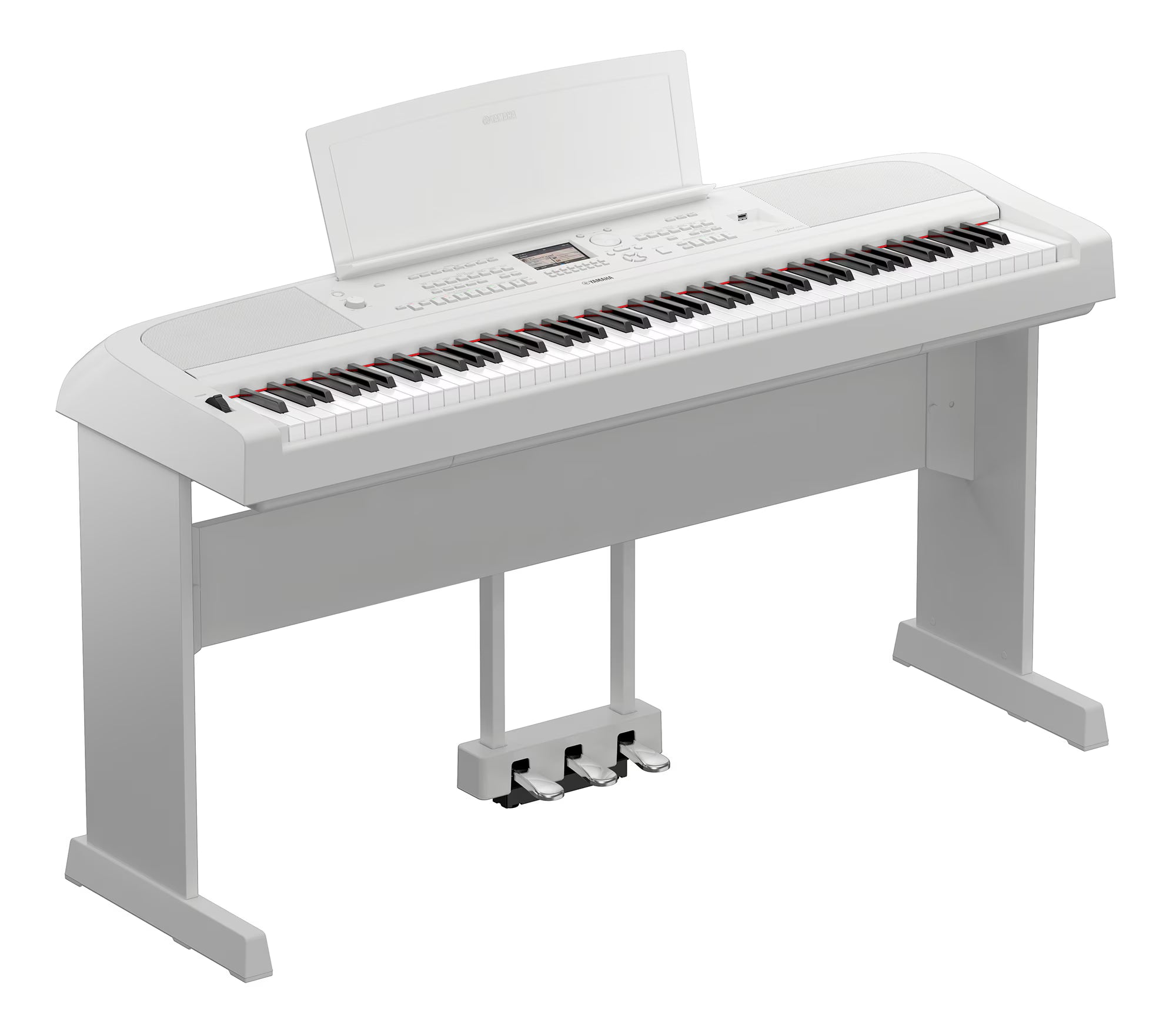 Yamaha DGX-670WH PortableGrand™ Digital Piano White Bundle - Fair Deal Music