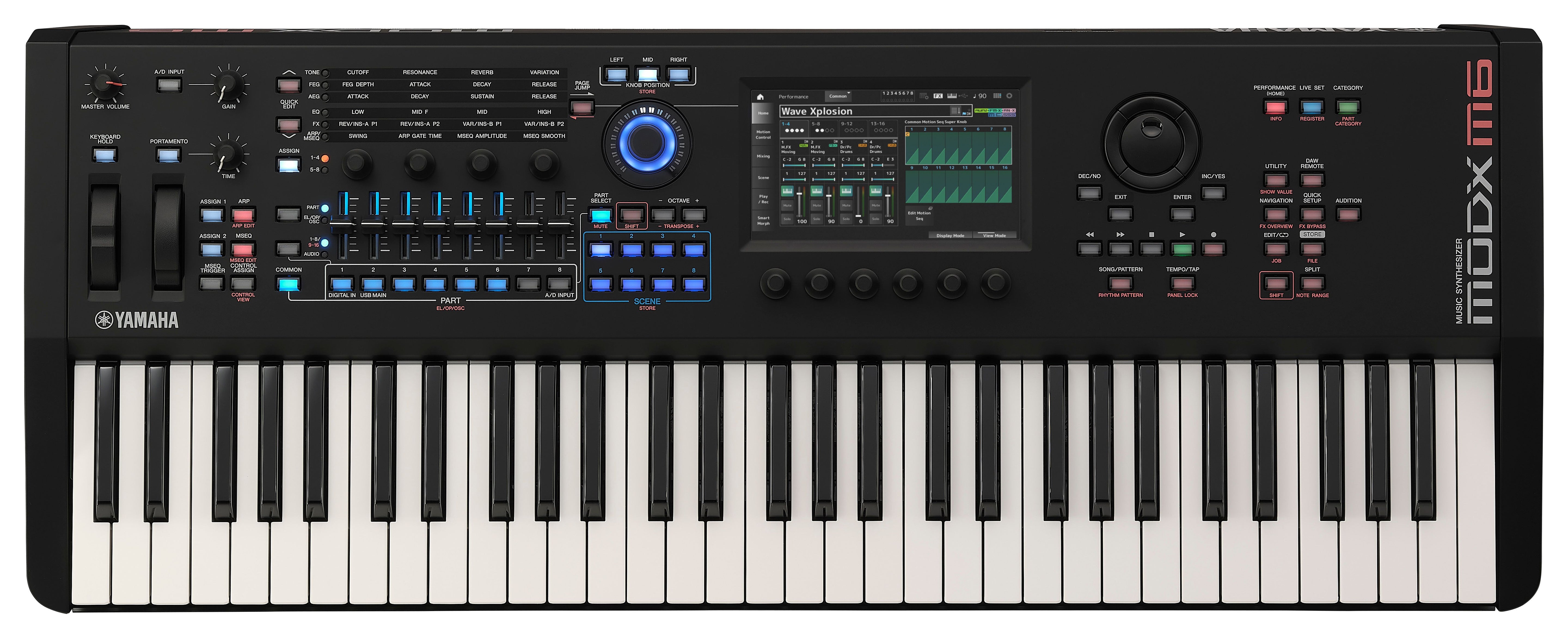 Yamaha MODX M6 Synthesizer with 61-note Keyboard - Fair Deal Music