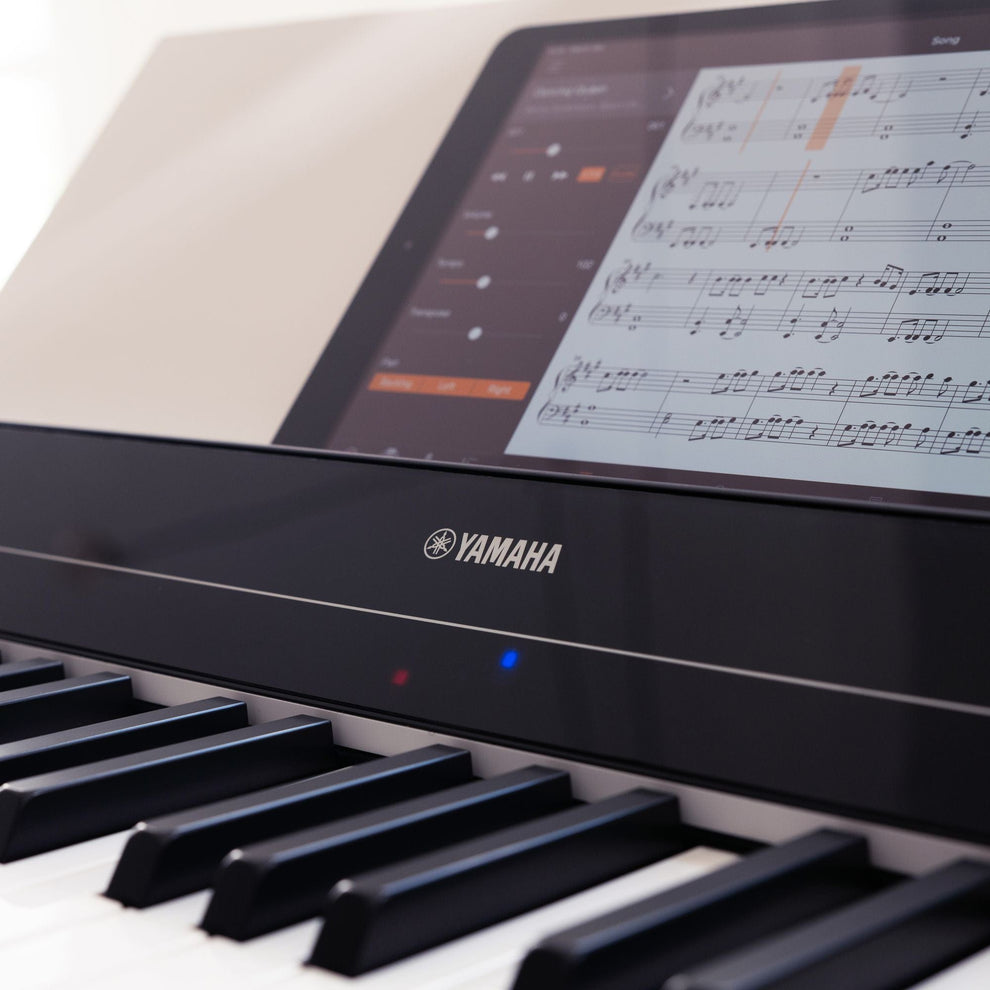 Yamaha P-S500WH Portable Smart Piano White Bundle - Fair Deal Music