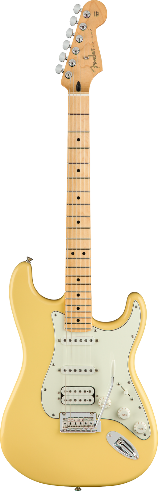 Fender Player HSS Stratocaster MN Buttercream, Ex Display - Fair Deal Music
