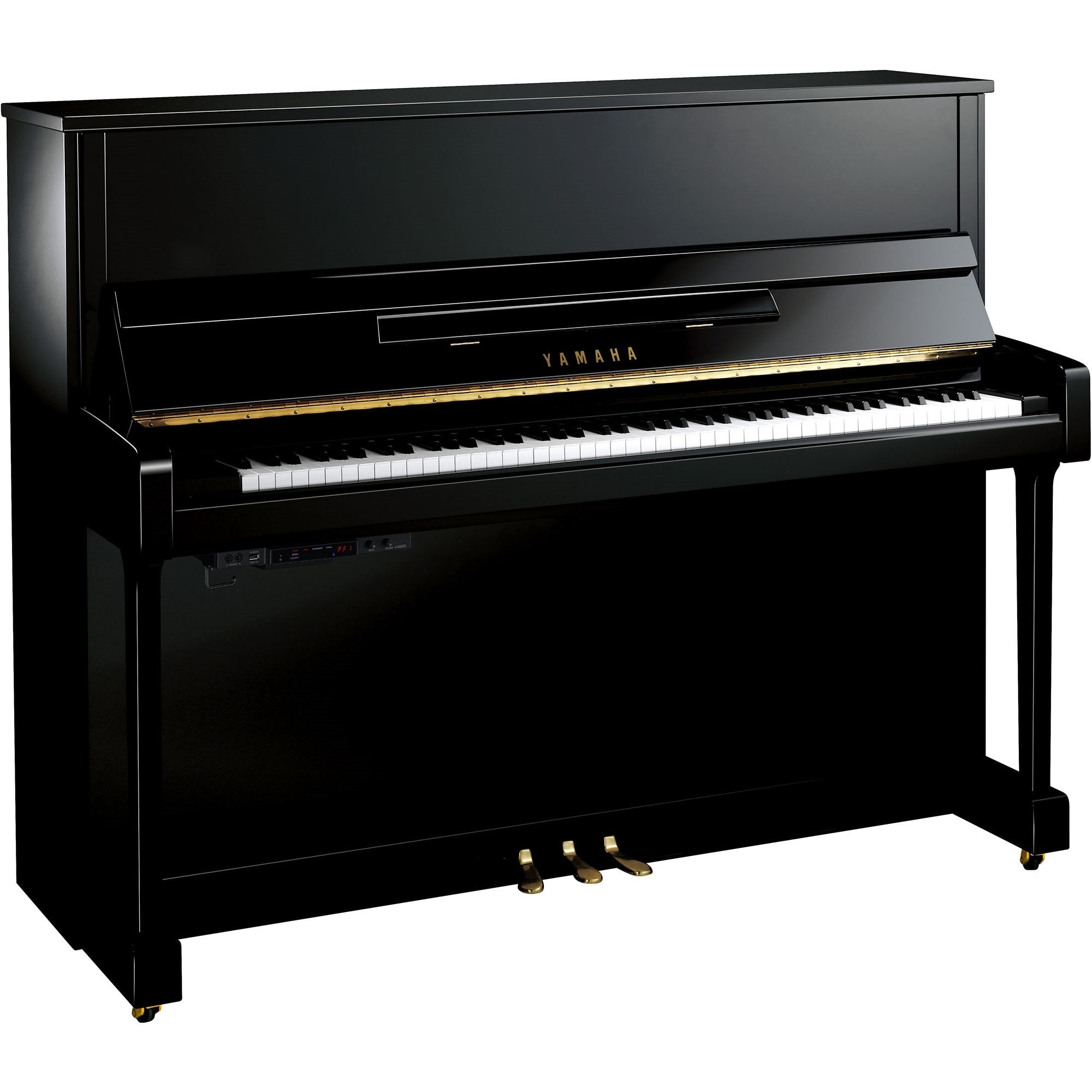 Yamaha B3 TC3 TransAcoustic™ Upright Piano in Polished Ebony (Showroom Model) - Fair Deal Music